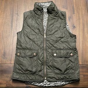Thread & Supply Olive Quilted Vest